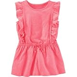 OSHKOSH(オシュコシュ) TLCネオンラッフルスリーブチュニック トップス半袖Tシャツ 4歳【並行輸入】