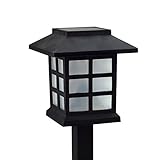 Bulary ソーラーライト 4個セット LED 光センサー感知 自動点灯消灯 埋め込み式 ソーラー充電式 電池不要 ガーデンライト 庭の芝生ライト 自動点灯 IP65防水 省エネ アウトドア ガーデ