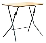 スタンドタッチテーブル サイズ:W75×D50×H70cm ナチュラル/ブラック