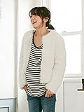 Angeliebe エンジェリーベ マタニティー エコファー ショート ジャケット 妊婦服 産前 産後 長袖 トップス あったか コート フリー オフ 22377 22377100