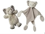 ベビーブランケットセット: Mary Meyer Afrique象文字Baby Blanket and Elephant Lovey Stuffed Animal Baby Soft Toy