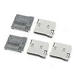 uxcell マイクロSDカードソケット メモリーカードソケット　基板実装　プッシュアウト　プッシュインのタイプ　携帯電話のため