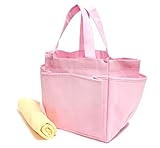 マザーズバッグ 不織布 インナーバッグ 整理整頓 収納力UP 軽量 おむつ・おしりふき入れ バッグインバッグ ピンク