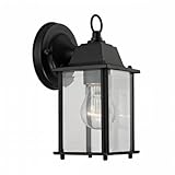 Elk Lighting 9231EW/65 1 Light Outdoor Wall Sconce, Matte Black [並行輸入品]