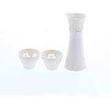 テーブルウェアイースト 酒器セット 蛍手 徳利1点 ぐい呑2点 化粧箱入り 200cc/5.9cm