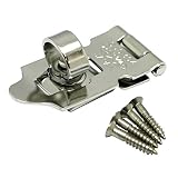 SOL-HARD 留め金具 掛け金 取り付けネジ付 ステンレス製 25mm 97786