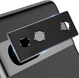Hohotoon Google 8A用の カメラフィルム アルミ合金製＋AR高透過率強化ガラス グーグル 8A 用の レンズ保護フィルム カメラカバー 防爆裂 ・耐衝撃・スクラッチ防止・露出オーバー防止・ケースに干涉なし（1枚） (8A, ブラック)
