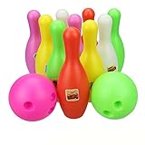 Mel Bee子おもちゃプラスチックBowlingおもちゃ教育玩具面白い子供おもちゃスポーツ10個/セット17 cm親