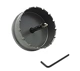 Shop XJ 超硬 ステンレス ホールソー 穴あけ 電動ドリル ホルソー ホールカッター (50mm)