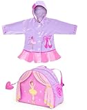 Kidorable Raincoat with backpack-バレリーナ カラー: ピンク
