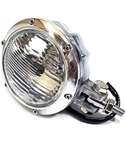 Amazon | 汎用ビンテージスクエアヘッドライト/エレクトロライン