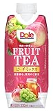 [冷蔵]雪印メグミルク Dole FRUIT TEA ピーチミックス330ml