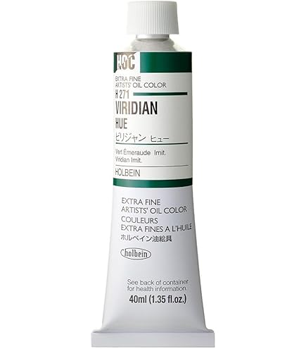 (未使用･未開封品)　ホルベイン 油絵具 ビリジャン HH270 110ml(20号) v1yptgt Amazon | ホルベイン 油絵具 HH270 110ml ビリジャン 10270