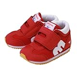 ミキハウス＆ミズノ・コラボレーション・セカンドシューズ（赤・11-9306-978） 13cm