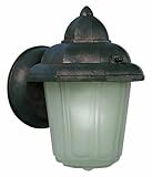 High Quality 511501 Maple Street 1 Light Indoor/Outdoor Wall Light, Washed Copper