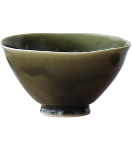 Amazon | 天目茶碗 灰被天目 桶谷寧 113 | ノーブランド品 | 飯碗