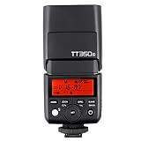 GODOX TT350S フラッシュ スピードライトTTL 2.4G ワイヤレス マスター＆スレーブ 1 / 8000S HSS ミニ ポータブル スピードライト ソニー A7R A7RII ILCE6000L A77II A58 A99 ミラーレス ILDCカメラ用