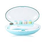 電動ネイルケア 【第ニ世代改良版】Charminer 【ベビーレベルから大人までアタッチメント6種類付き】 赤ちゃん乳幼児 爪切りセット 大人用 ネイルケアキット 大人用 ネイル道具 やすり ネイル削