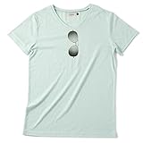 D.fesense トロンプルイユパパTシャツ/M/グリーン AP783697202