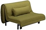 フランスベッド 折たたみソファベッド ムービンテリア ワーモ2 セミダブルサイズ グリーン 50405220