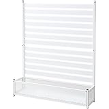 山善 ガーデンマスター アルミプランターフェンス(幅120高さ149) KAPF-1215(WH) ホワイト