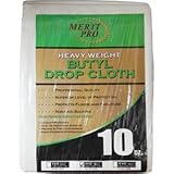 Merit Pro 02085 12 ' x 15 ' 10oz Heavy Weightブチルドロップ布