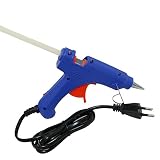 プロフェッショナル高温度ヒーター20Wホットグルーガン修復ヒートツール無料1pcsホットメルト接着スティック