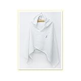 kontex 耳付きフードバスタオル【ミルフィーユ】ブルー