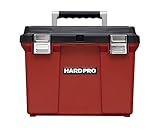 アイリスオーヤマ 工具箱 ハードプロ 45 ダークグレー/レッド【幅約40×奥行約34×高さ約31cm】