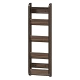 白井産業【SHIRAI】スリッパラック 木製 スリム ガルバートン 追加オプション ダークブラウン 幅約27cm 高さ約87cm GBT-8525SC