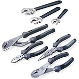 J S PRODUCTS 170846 Wrench Pliers Set, 7-Pack [並行輸入品]