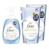 Dove(ダヴ) ビューティーモイスチャー 泡ボディウォッシュ しっとり 本体+詰め替え用 540g+430gx2個 ボディソープ