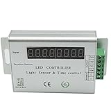ILS - DC12-24V 144W 24 Keys Light Sensor Time Programmable Controller For Single Color Strip Light