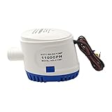 Perfk ボート用　フロート　スイッチ付き　自動　水中　ビルジポンプ　全4種類 - 24V 1100gph