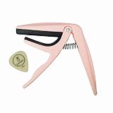 9℃ Basic Capo for Ukulele オリジナルピック付き/ウクレレカポ カポタスト ウクレレ・マンドリン・バンジョー用 カポタスト ピック付属 (ブラック)