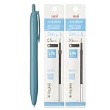 三菱鉛筆 ジェットストリーム シングル 0.5mm 【 フォレストブルー 】 （Lite touch ink搭載） 替え芯 2本セット
