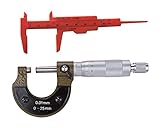外側 マイクロ メータ ブレードマイクロメータ プロ仕様 0-25ｍｍ 単位0.01ｍｍ 測定 ポケットノギス付