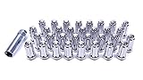 High Quality 26145HT Small Diameter Duplex Acorn Chrome 8 Lug Kit (14mm x 1.50 Thread Size) - Pack o