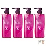 【まとめ買い】4個 セット ミルボン(MILBON) グランドリンケージ ウィローリュクス シャンプー 500mL しなやか(普通毛向け) シャンプー サンクスカード付き