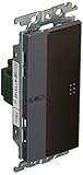 【受注生産品】Panasonic グレーシアシリーズ スクエア埋込パイロット・ほたるスイッチC ダークブラウン WTT5142A1