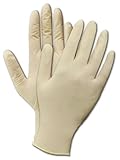 Magid T6340 Latex Glove Powder Free Disposable Rolled Cuff 9.5 Length 4.5 mils Thick X-Large (100 pe