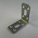 MYST(マイスト) ステンレス取付金具 シルバー色 幅25×長さ49×49×厚み2mm (5208) DIY用