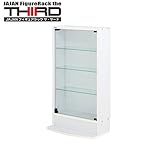 【JAJAN】フィギュアラック「サード(3rd)」レギュラー[扉ロータイプ 本体]幅55cm奥行19cm高さ98cm ホワイト【正規品】[鍵付きコレクションケース][棚プレ対象商品][展示用ラック・観賞用ケース]