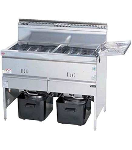 Amazon.co.jp: マルゼン 涼厨ガスフライヤー MGF-C12TJ 卓上タイプ