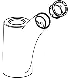 Moen 101246メーカー交換パーツ、 101246 1