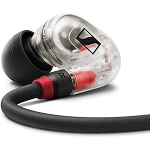 ゼンハイザー(Sennheiser) IE 100 PRO WIRELESS CLEAR プロ用モニタリングワイヤレスイヤホン クリア【国内正規品】 509172 ダイナミック・カナル型 ワイヤレスと有線接続の使い分けが可能
