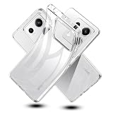 対応 Redmi Note 13 Pro 5G ケース 全透明 TPU 軽量 Redmi Note 13Pro 5G カバー スリム 薄型 スマホケース 耐衝撃 黄ばみにくい 滑り止め すり傷防止 redmi note 13pro 5G 保護ケース
