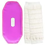 スナッグー ロム(snuggle lomme) 哺乳瓶ケース(哺乳瓶ポーチ) snug001＆美人家オリジナル ベビー用レッグウォーマー (ピンク)