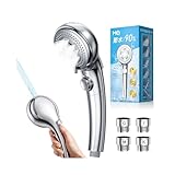 IKUNTOP シャワーヘッド マイクロナノバブル 2025革新モデル 節水90% 手元止水6段階モード 高水圧 肌ケア