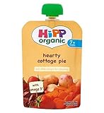 HiPP Organic Hearty Cottage Pie 7+ Months 130g (Pack of 2) - ヒップ有機心のこもったシェパーズパイ7+ヶ月130グラム (Hipp) (x2